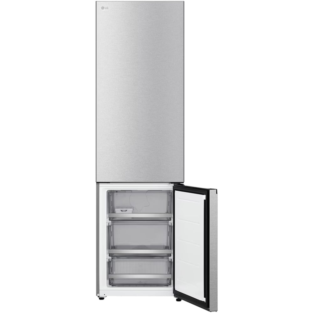 Combina frigorifica LG GBBS726AMB, No Frost, 375 l, H 203 cm, Clasa A, ThinQ, argintiu