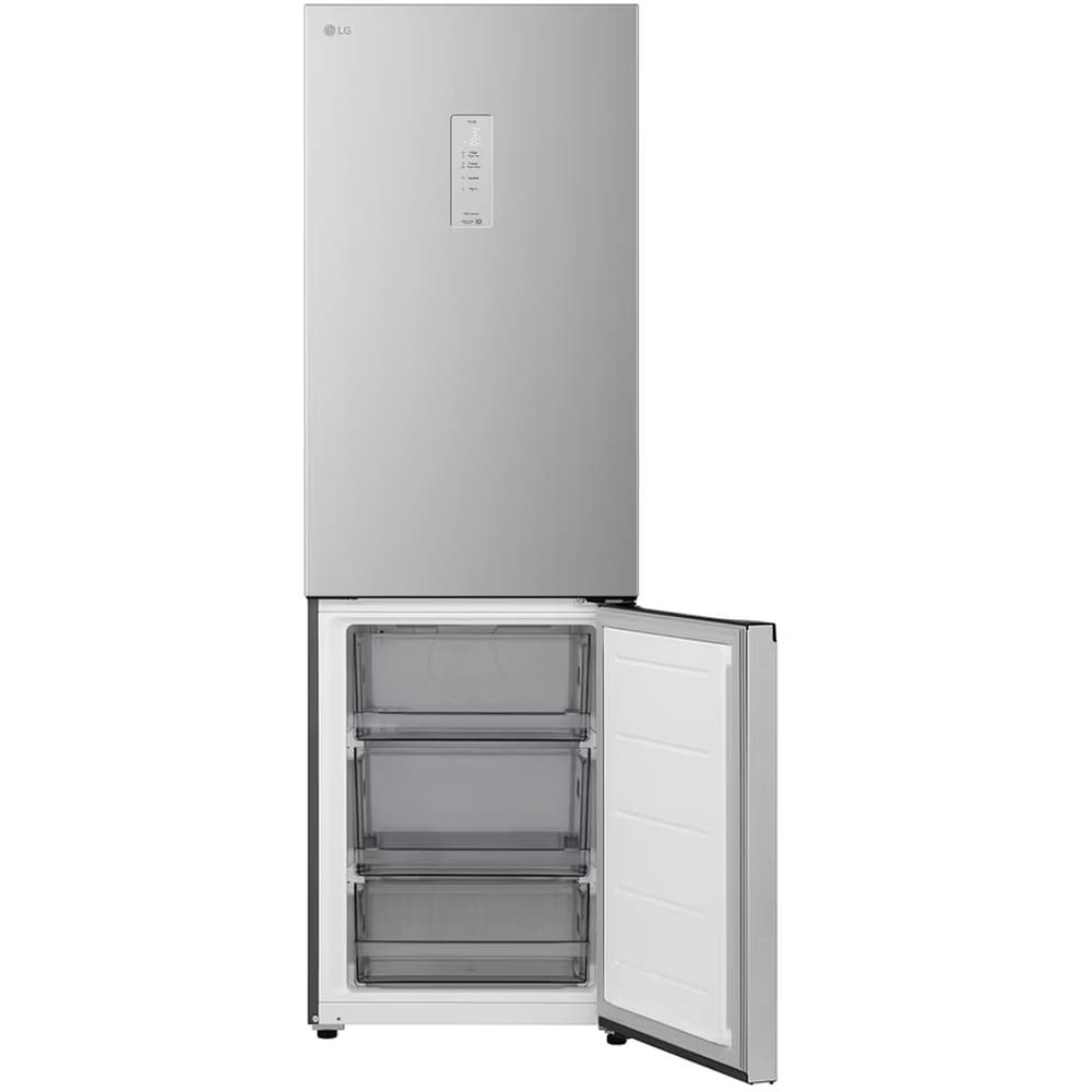 Combina frigorifica LG GBBSJ11DPY, No Frost, 333 l, H 186 cm, Clasa D, ThinQ, argintiu
