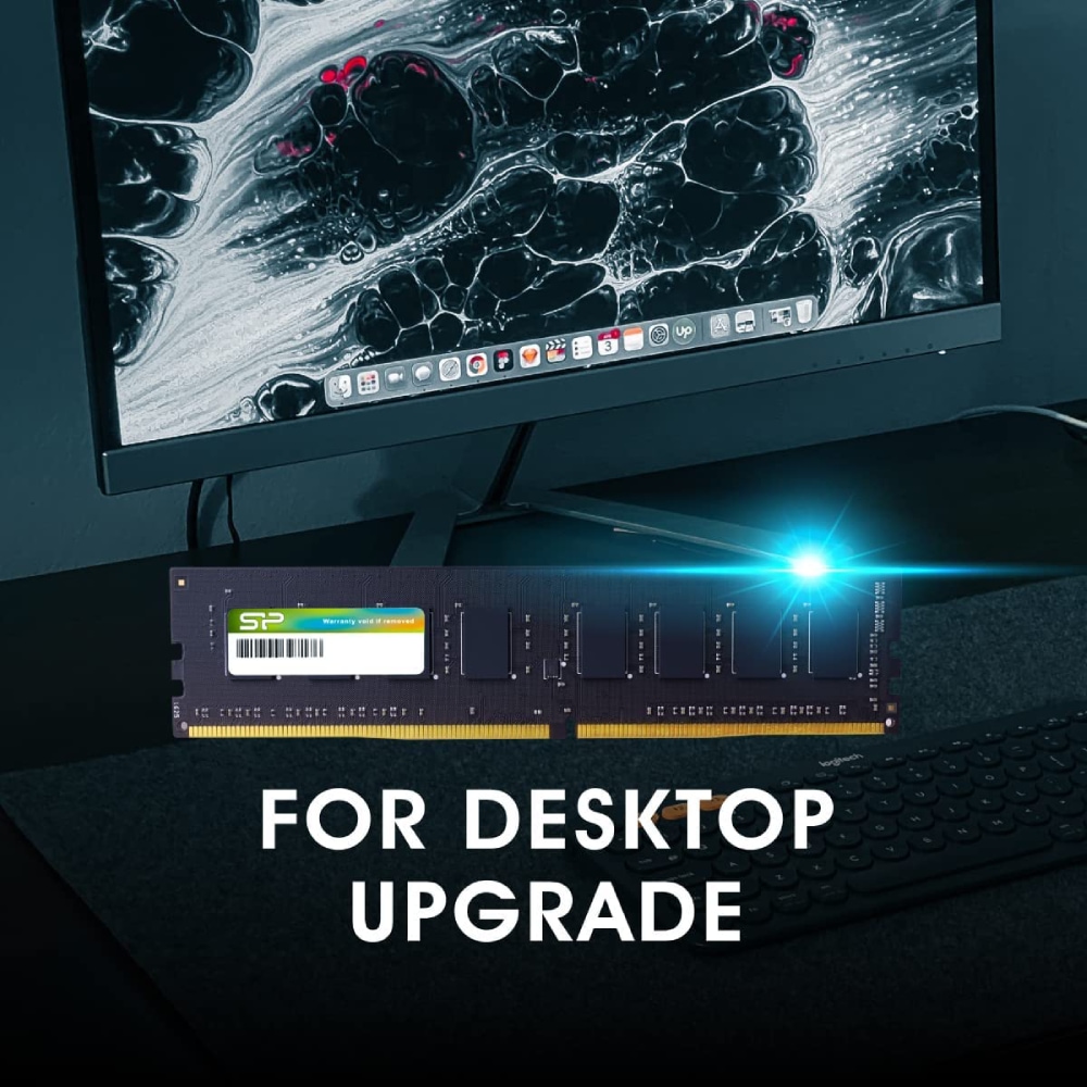 Memorie desktop SILICON POWER, 8GB DDR4, 3200MHz, CL22, SP008GBLFU320X02