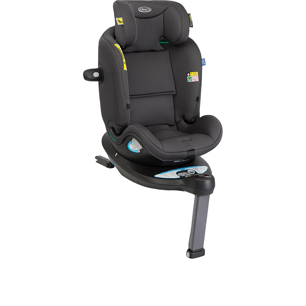Scaun auto GRACO Turn2Me GC2404AAIRO00, Isofix, 0-25 kg, R129, gri inchis