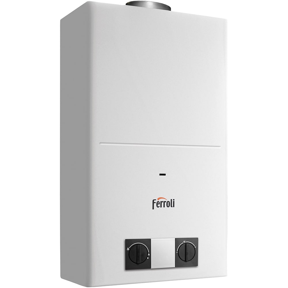 Instant apa calda pe gaz GN FERROLI Pegaso Pro 11 GCC1MFAA, 11l/min, 21.1kW, alb
