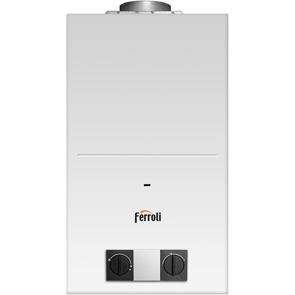 Instant apa calda pe gaz GPL FERROLI Pegaso Pro 11 GCC1MGAA, 11l/min, 21.1kW, alb