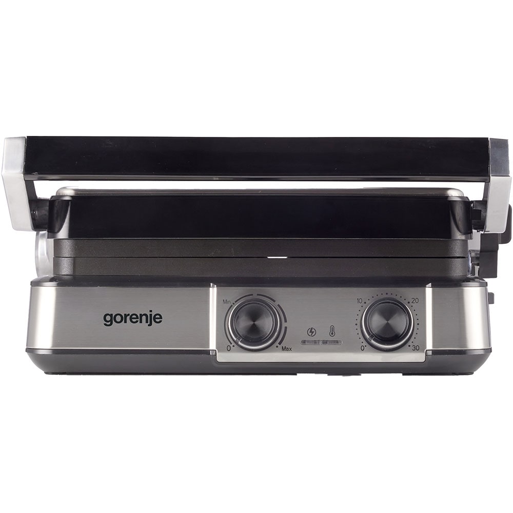 Gratar electric GORENJE GCG2000MT, 2000W, argintiu-negru