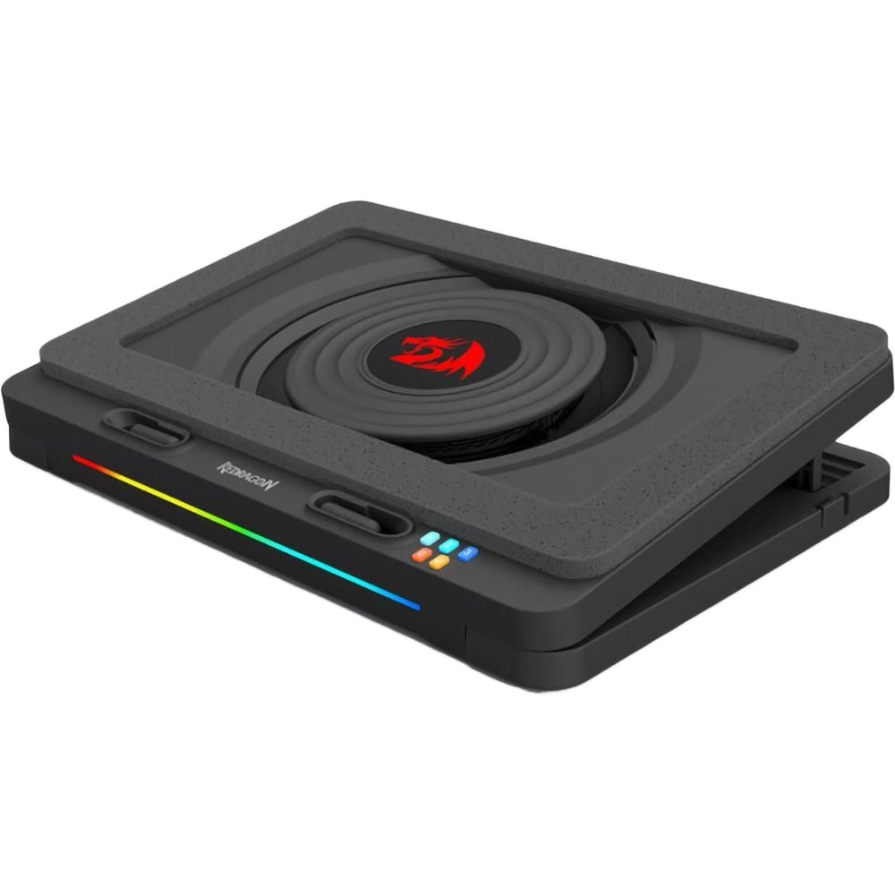 Cooler laptop REDRAGON Windseeker RGB, 17.3", negru