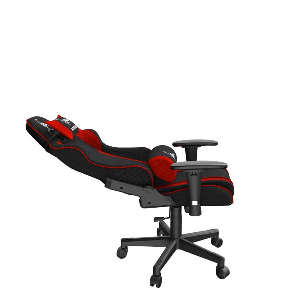 Scaun Gaming GEMBIRD Scorpion, negru-rosu