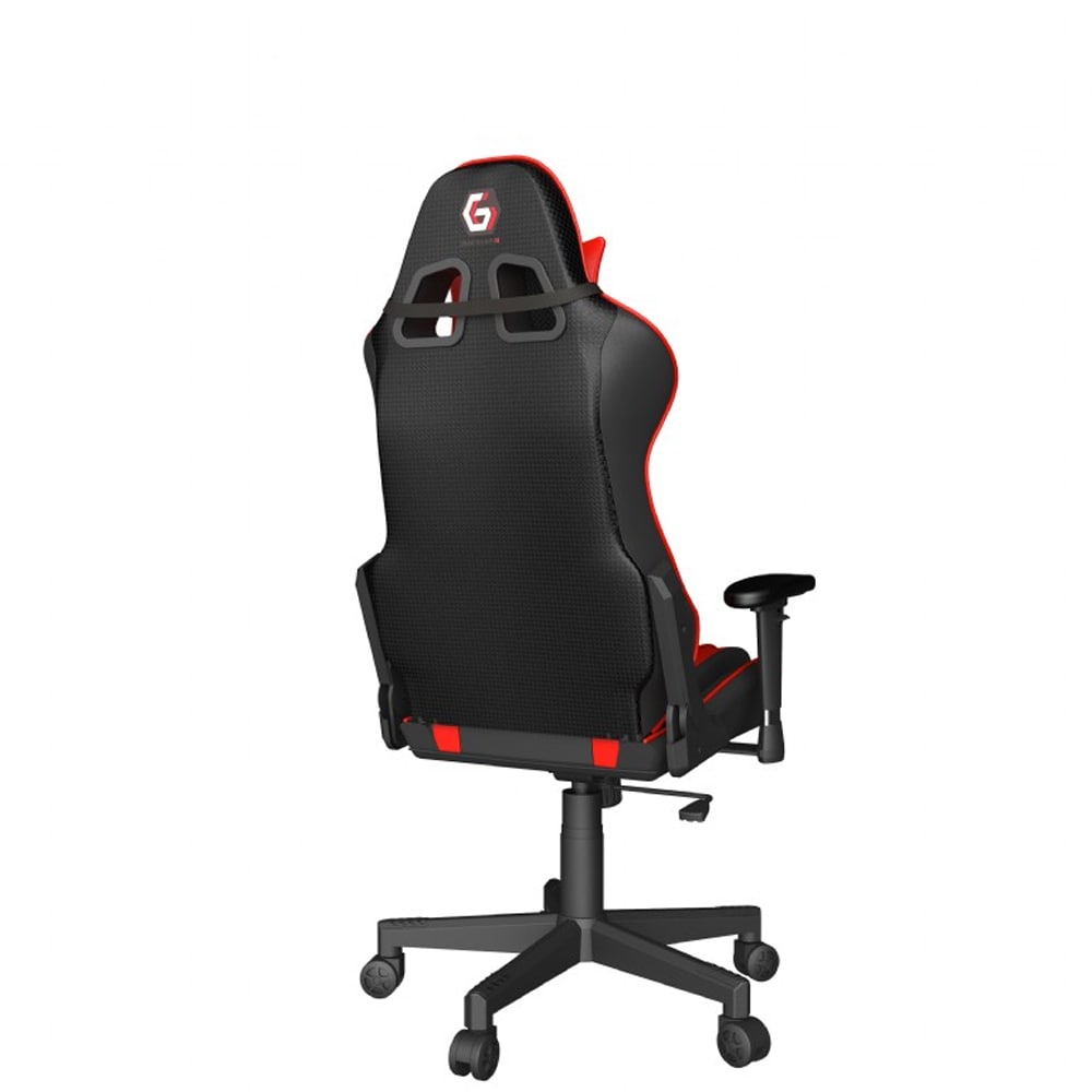 Scaun Gaming GEMBIRD Scorpion GC-SCORPION-02X, negru-rosu