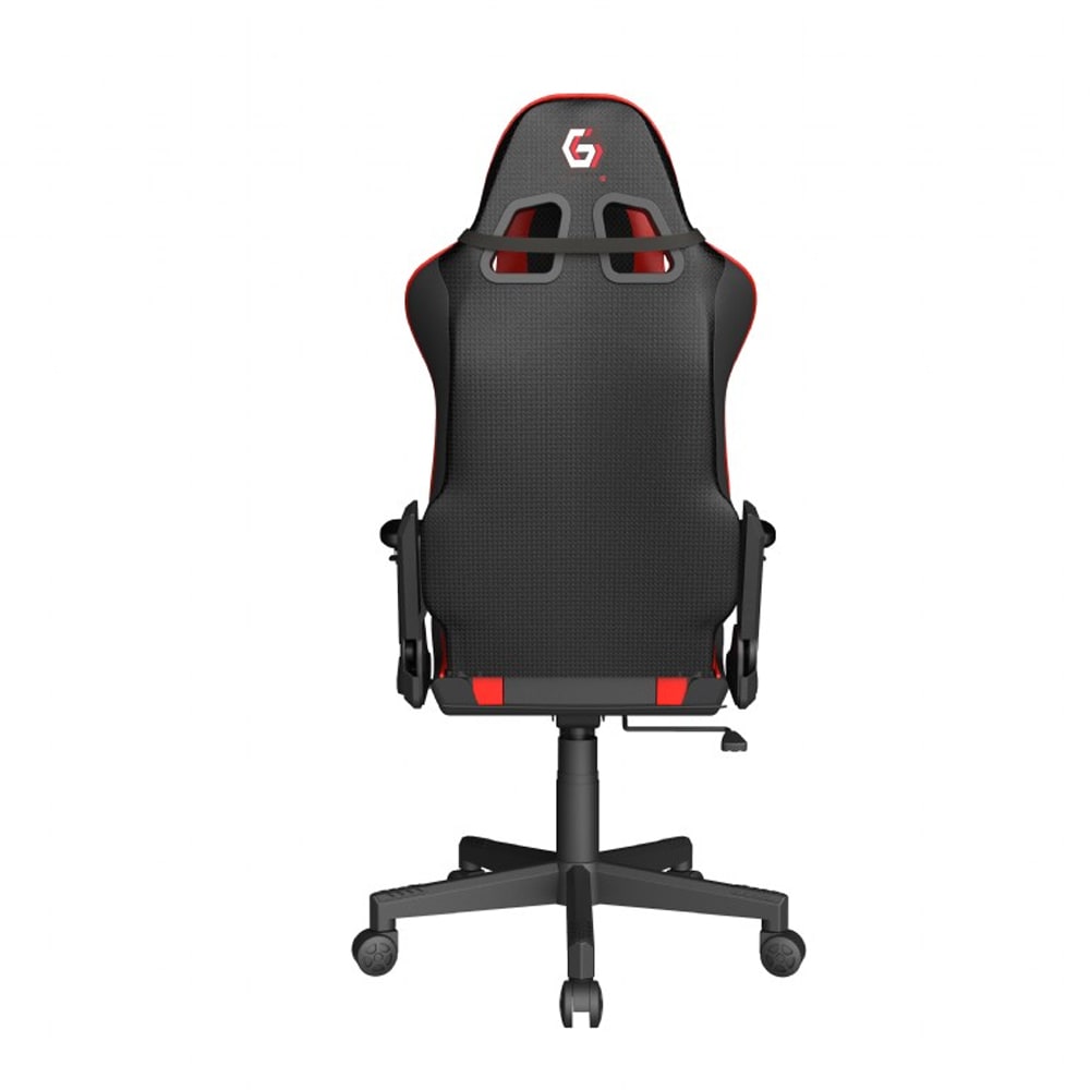 Scaun Gaming GEMBIRD Scorpion GC-SCORPION-02X, negru-rosu