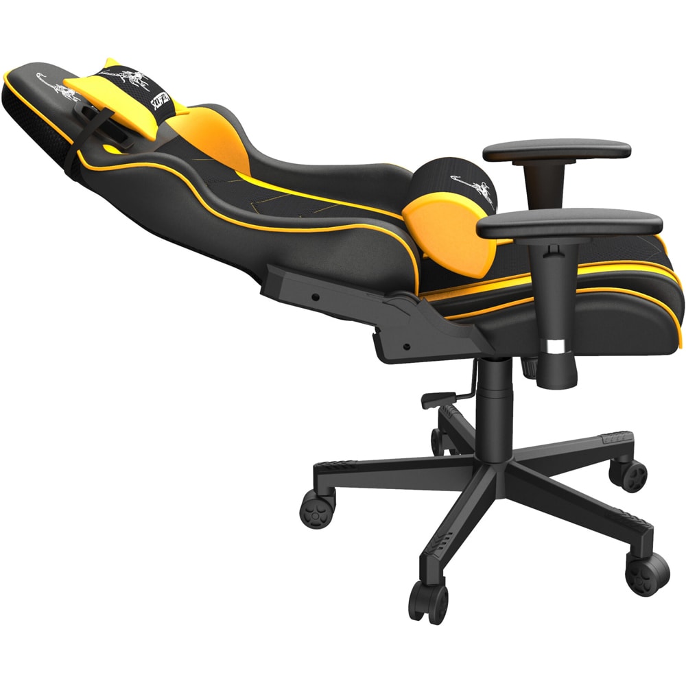 Scaun Gaming GEMBIRD Scorpion, negru-galben