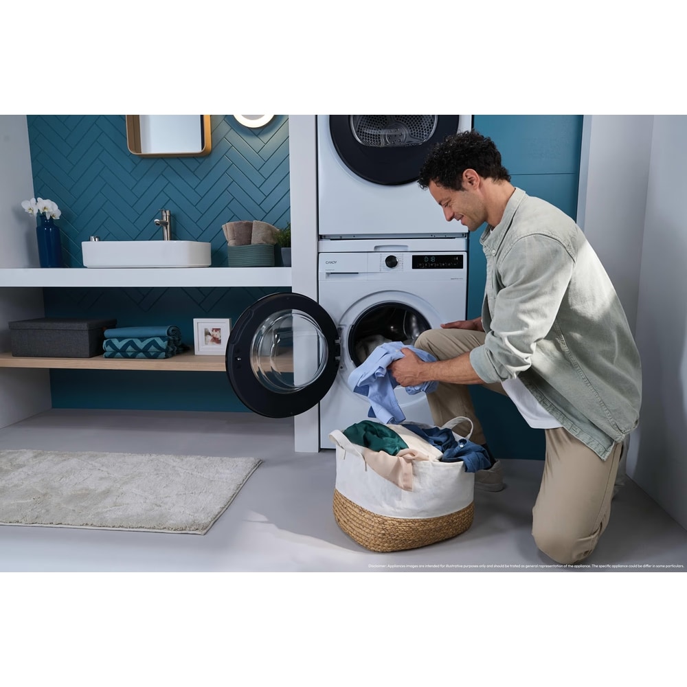 Masina de spalat rufe frontala CANDY GD 410B8-S, ProActive Wash, 10 kg, 1400rpm, Clasa A, alb