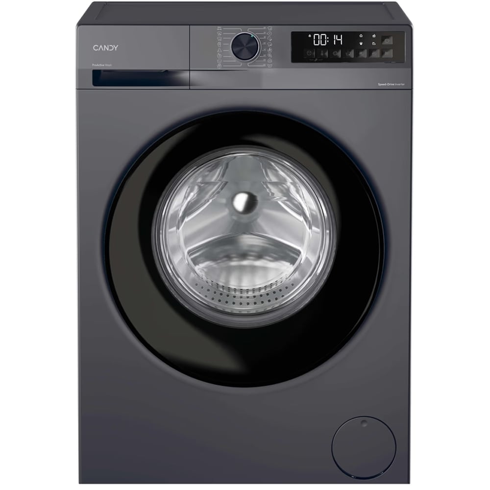 Masina de spalat rufe frontala CANDY GD 49B8G-S, Steam, 9 kg, 1400rpm, Clasa A, antracit