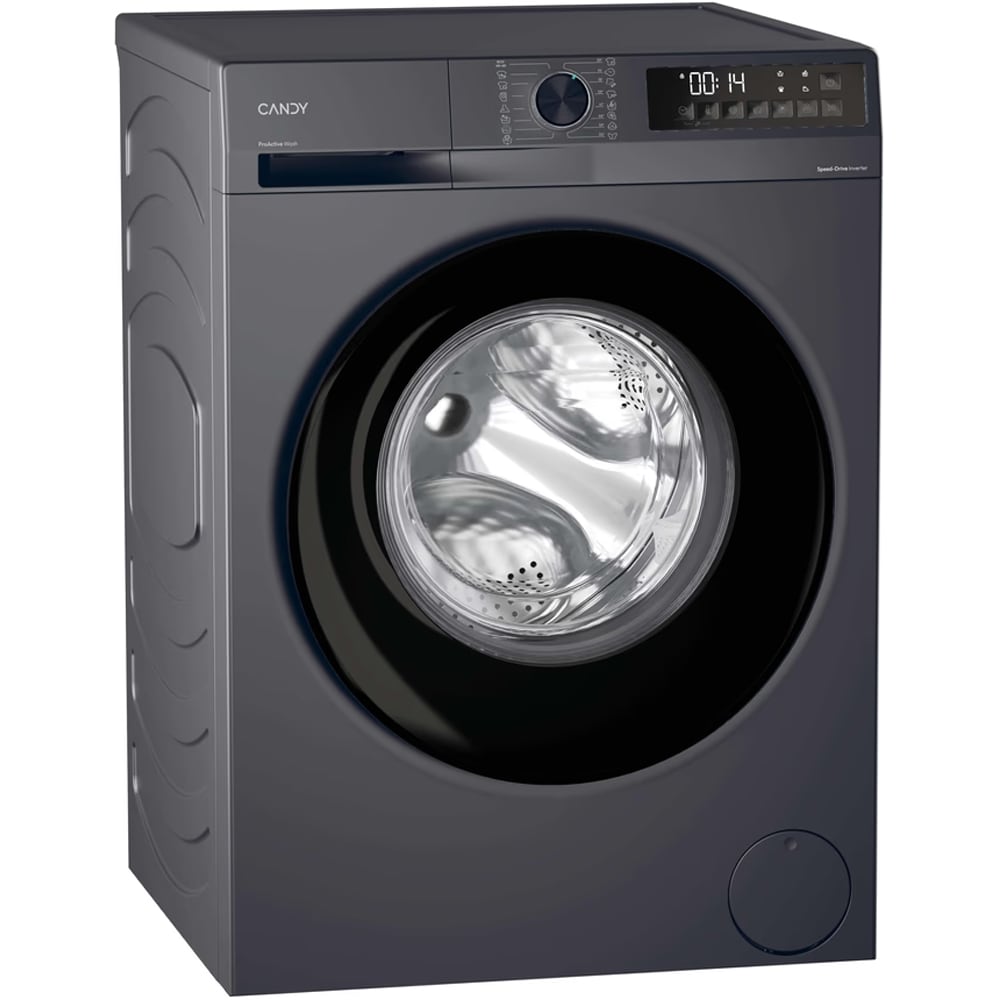 Masina de spalat rufe frontala CANDY GD 49B8G-S, Steam, 9 kg, 1400rpm, Clasa A, antracit