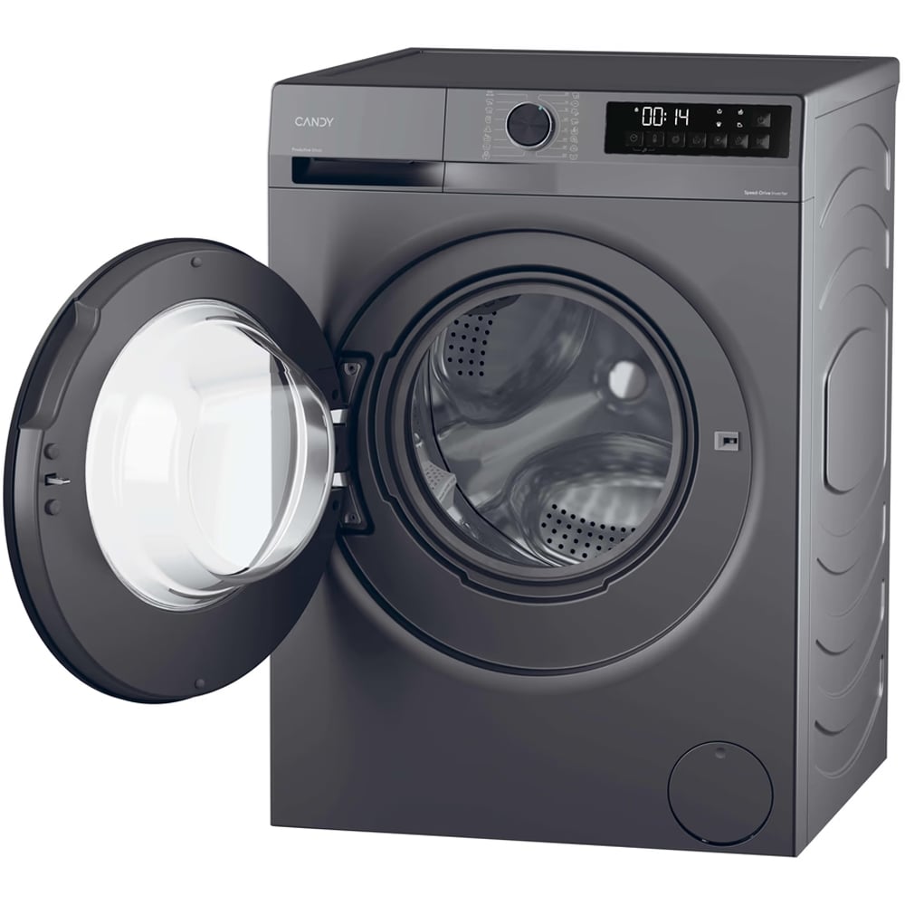 Masina de spalat rufe frontala CANDY GD 49B8G-S, Steam, 9 kg, 1400rpm, Clasa A, antracit