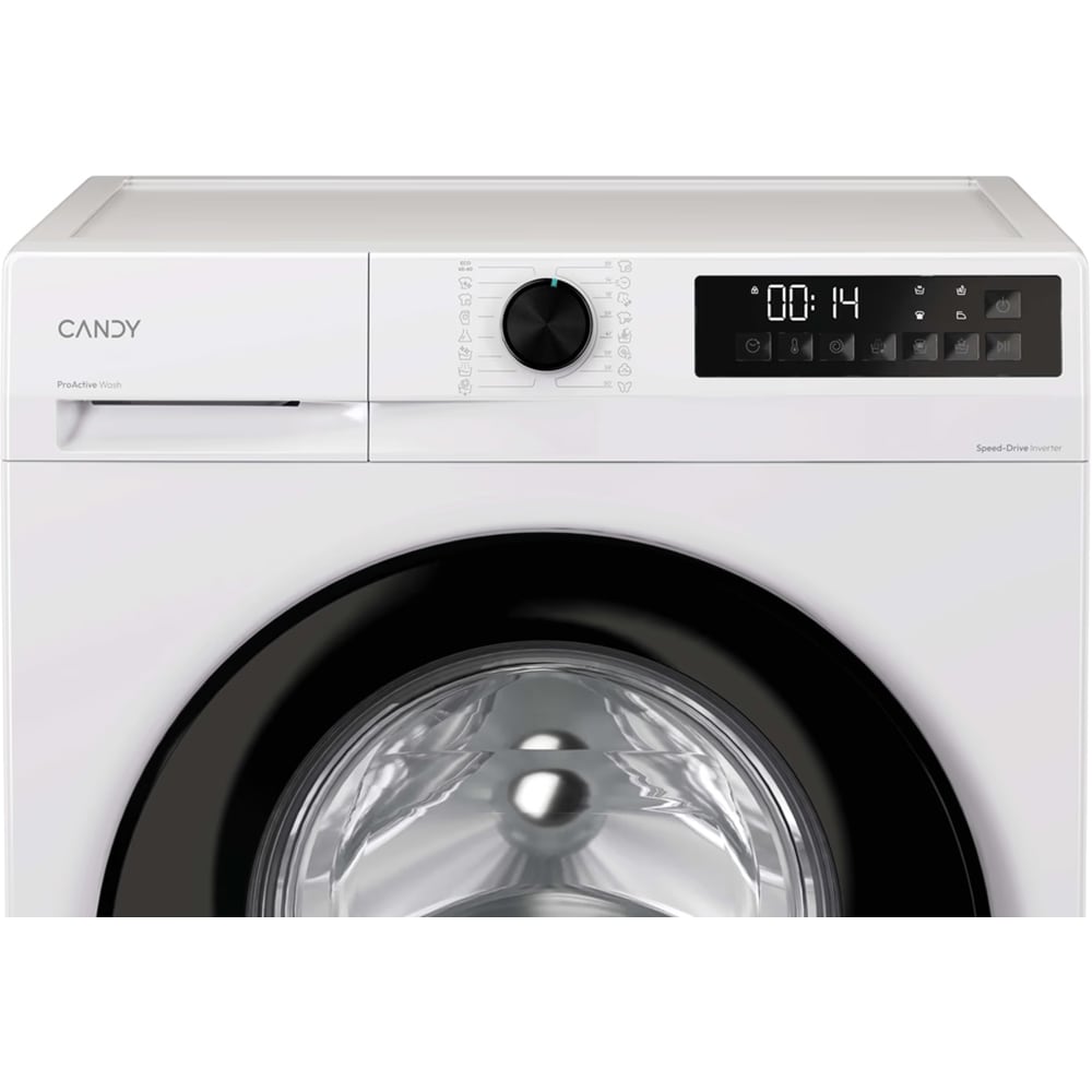 Masina de spalat rufe frontala CANDY GD 49B8-S, ProActive Wash, 9 kg, 1400rpm, Clasa A, alb