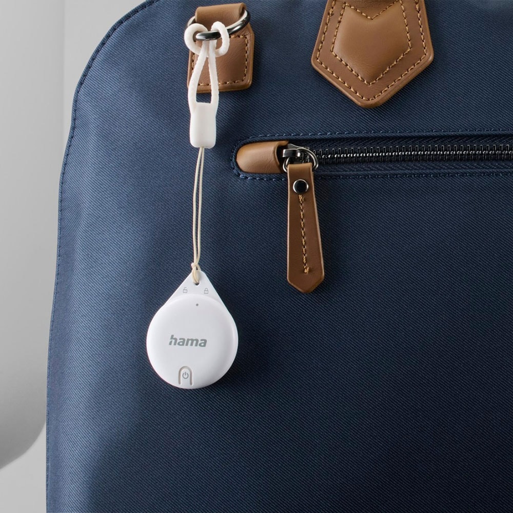 Key finder HAMA 185815, Bluetooth, compatibil Apple, alb