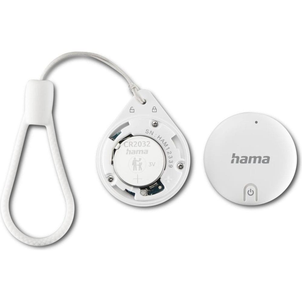 Key finder HAMA 185815, Bluetooth, compatibil Apple, alb