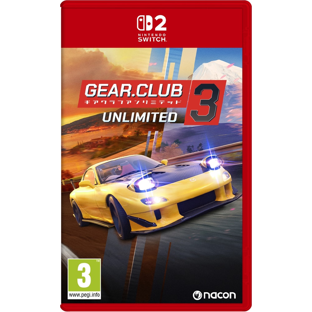 Joc Gear Club 3 Unlimited (Game Key Card) Nintendo Switch 2