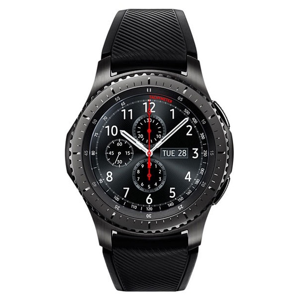 Smartwatch SAMSUNG Gear S3 Frontier, Android, silicon, negru