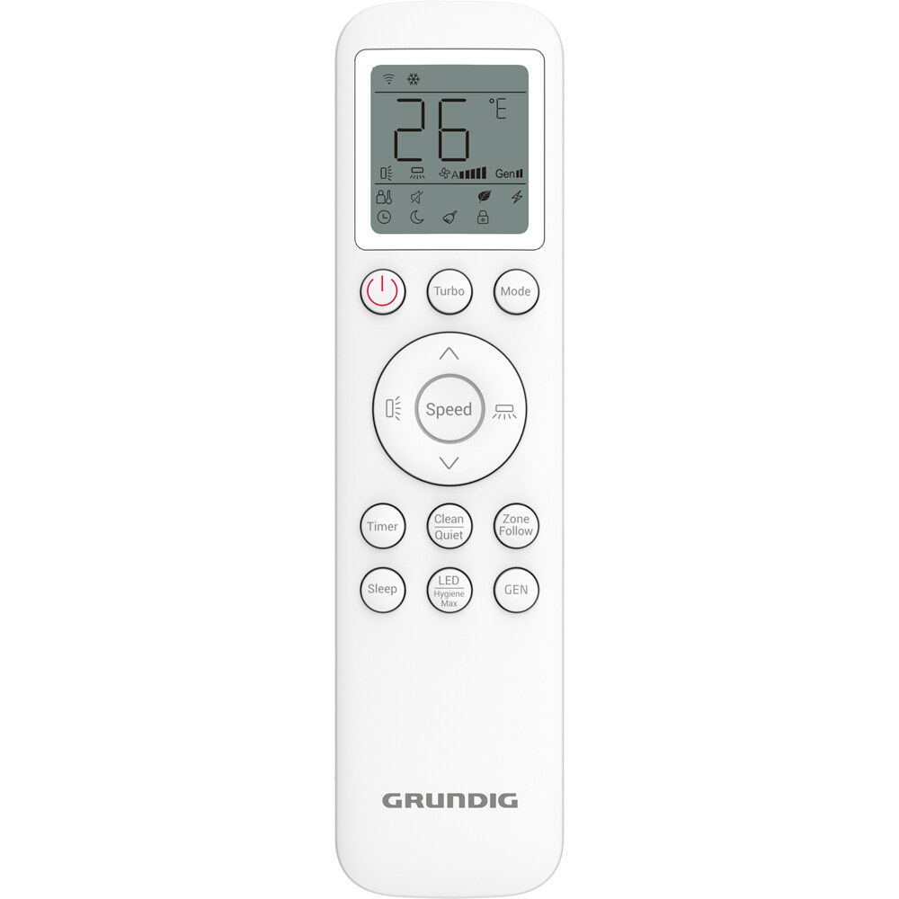 Aer conditionat BEKO GRUNDIG GEEPDH245, 24000 BTU, A+++/A++, Wi-Fi, kit instalare inclus, alb
