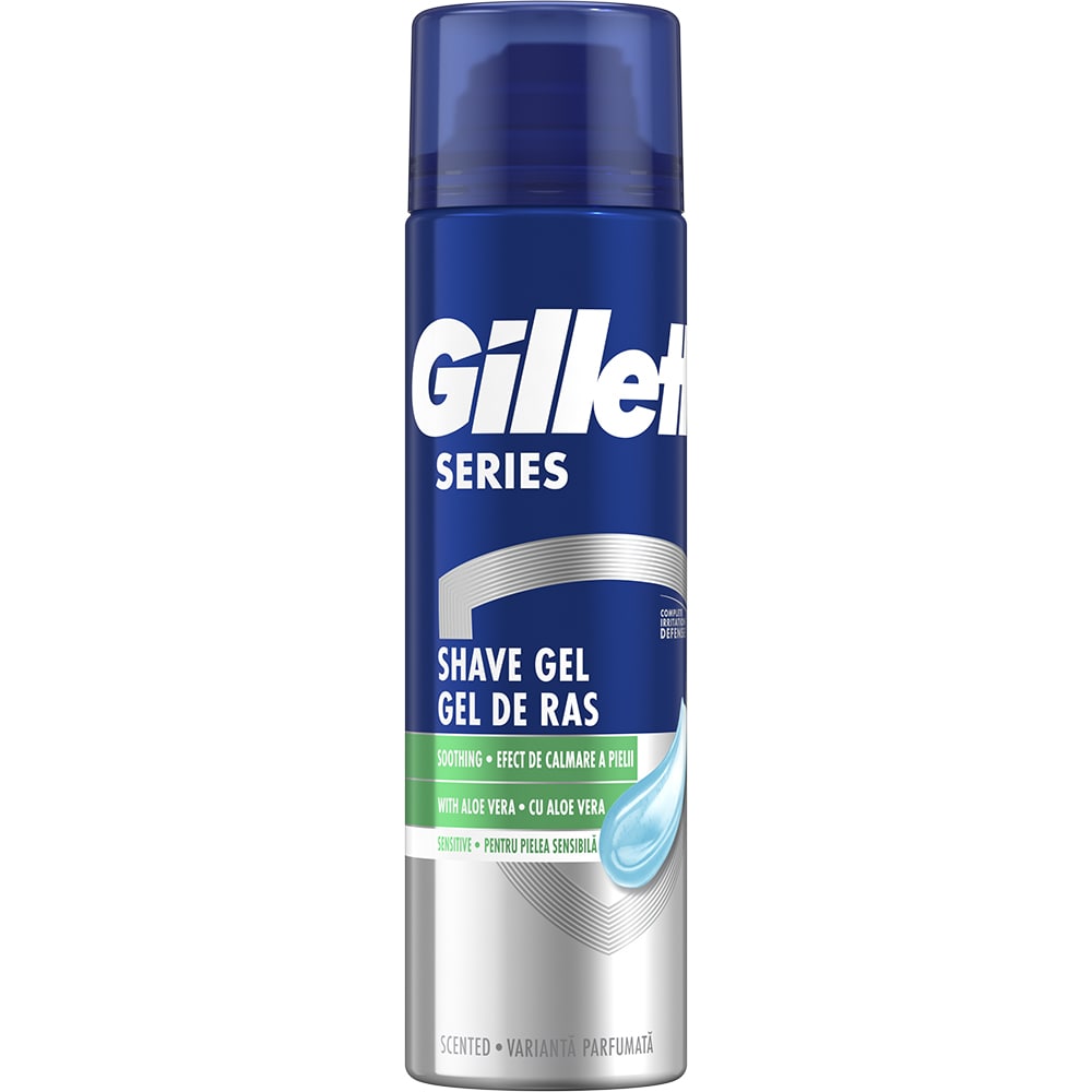 Gel de ras GILLETTE Series Sensitive, 200ml