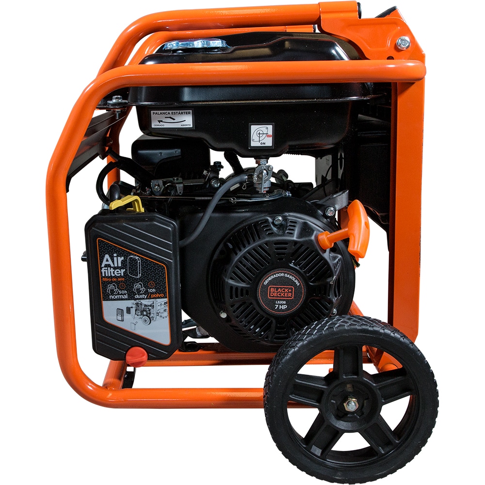 Generator electric BLACK+DECKER BXGNP3000E, 3000W, 4 timpi, benzina, autonomie 11h