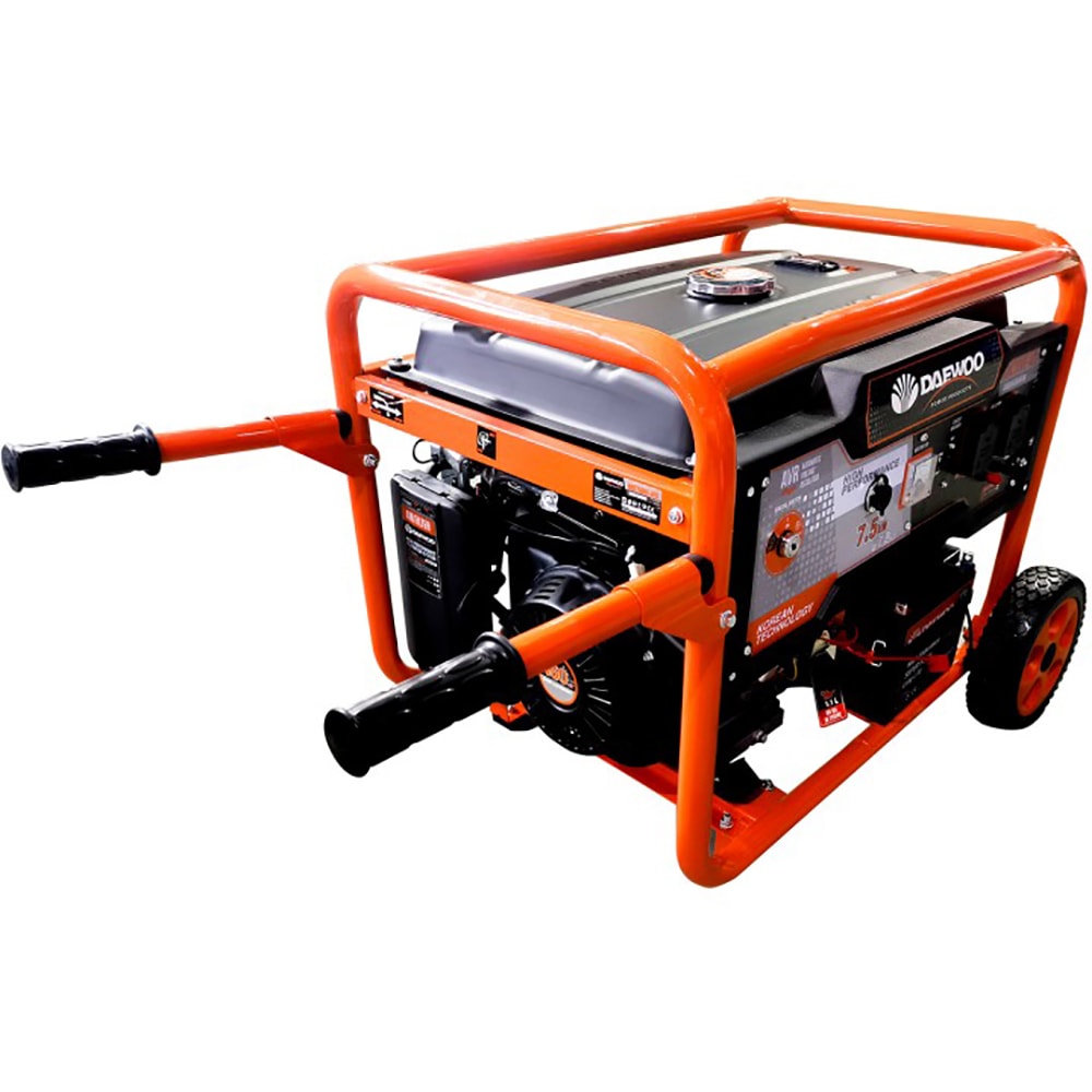 Generator electric DAEWOO GDK7500EATS, 7200W, 4 timpi, benzina, autonomie 20h