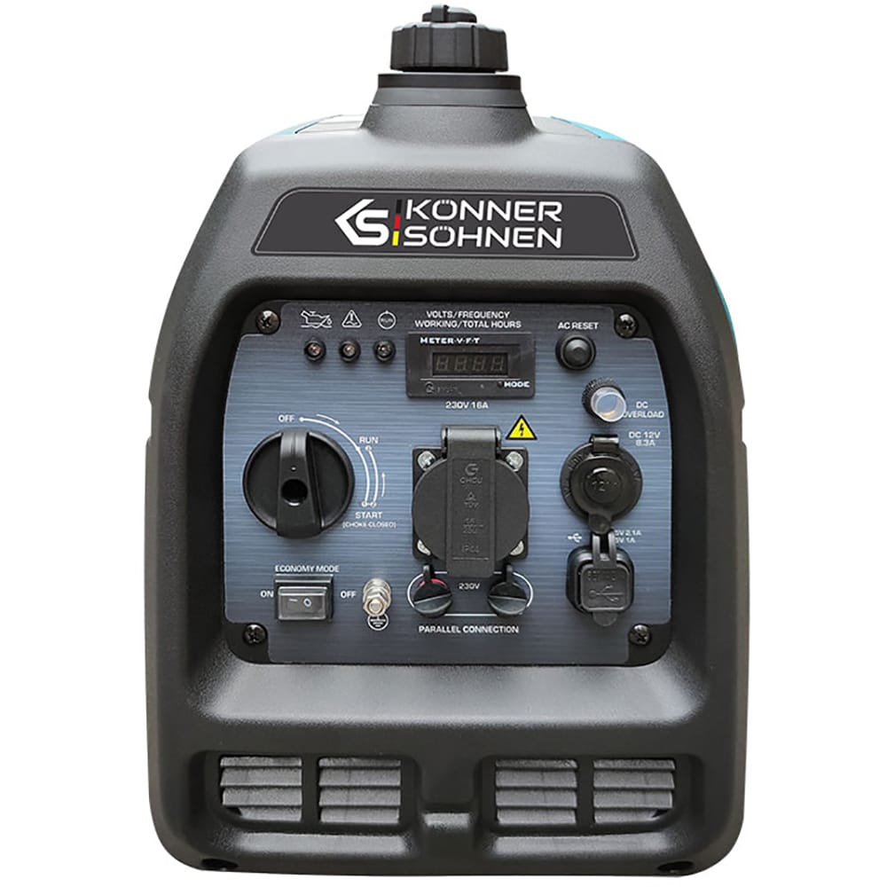 Generator electric KONNER & SOHNEN KS3100IS, 3100W, 4 timpi, benzina, autonomie 2.7h