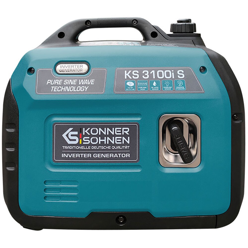 Generator electric KONNER & SOHNEN KS3100IS, 3100W, 4 timpi, benzina, autonomie 2.7h