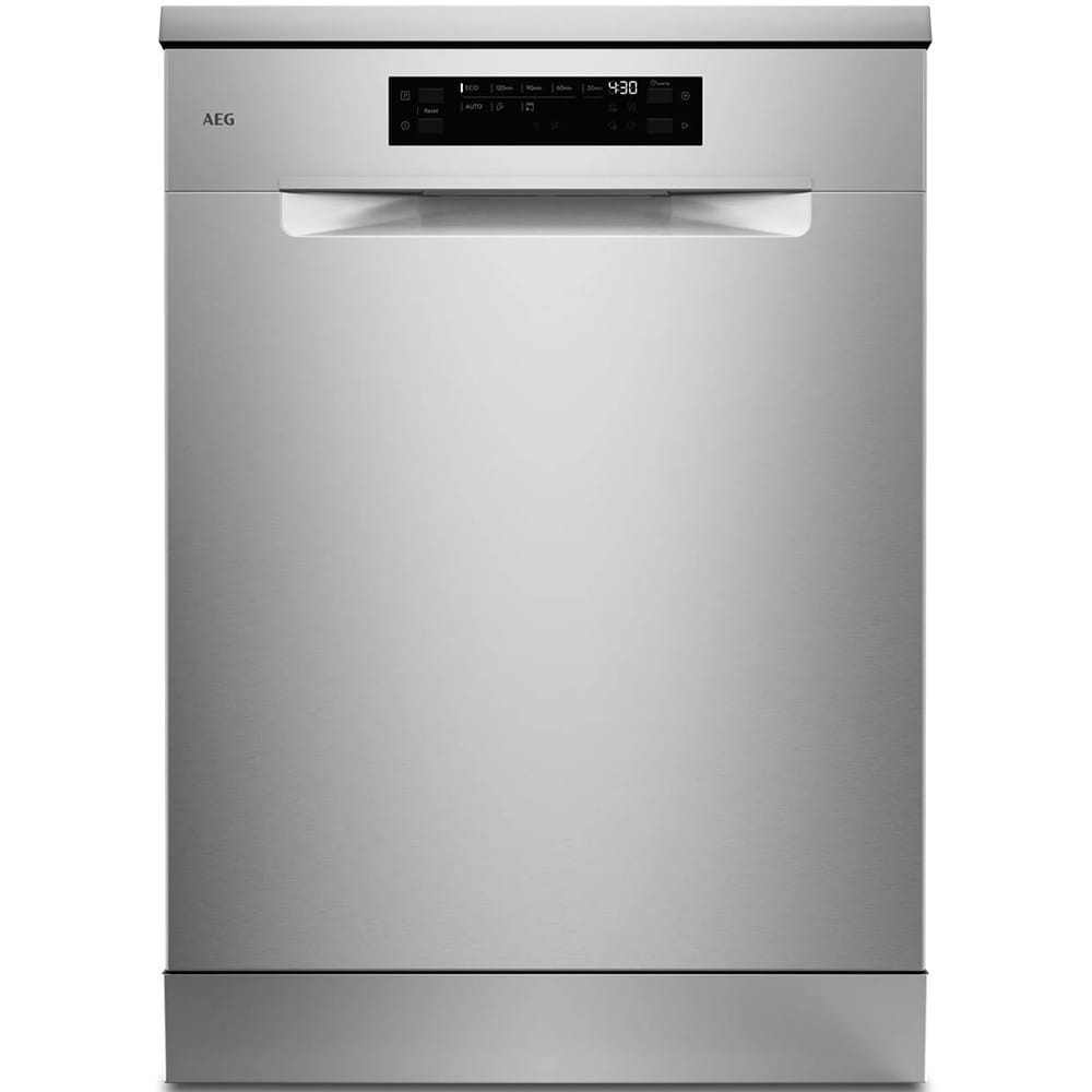 Masina de spalat vase independenta AEG GF6200C2SNM, AirDry, 13 seturi, 8 programe, 60 cm, Clasa C, inox