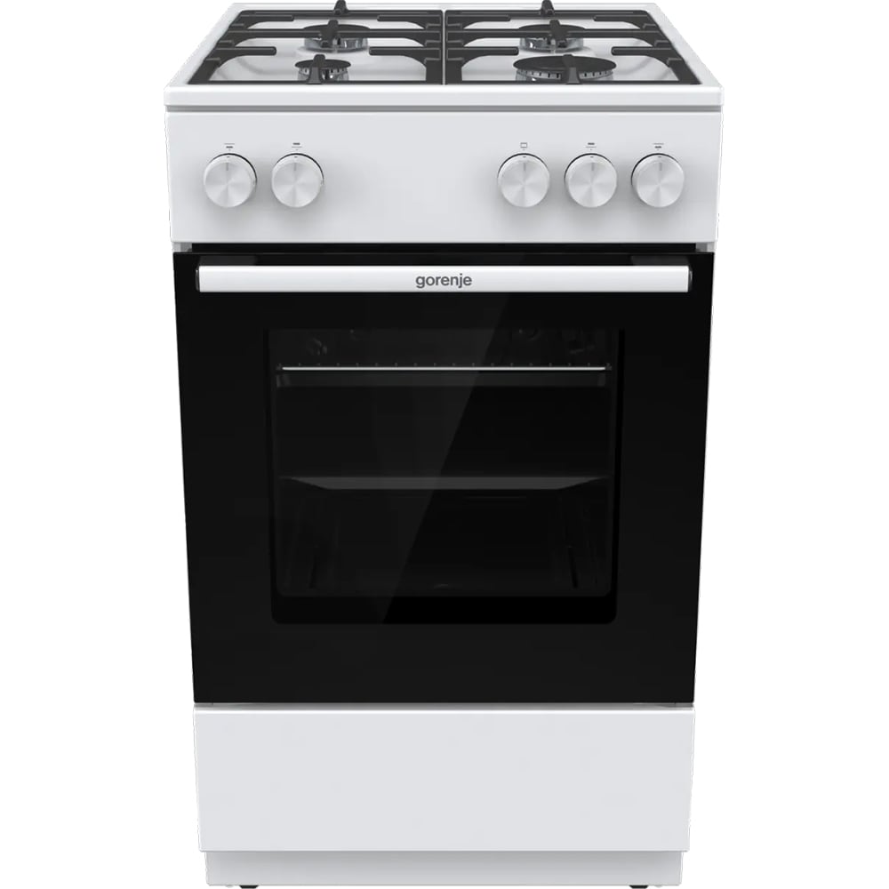 Aragaz GORENJE GG5A10WFFM, 4 arzatoare, Gaz, L 50 cm, alb