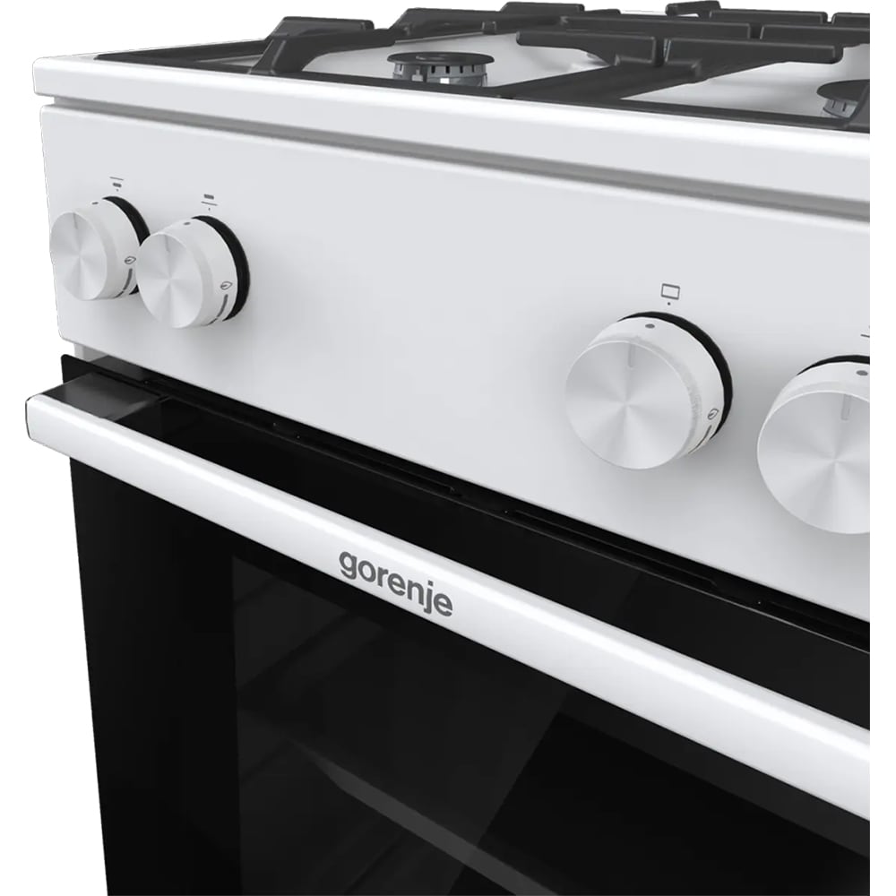 Aragaz GORENJE GG5A10WFFM, 4 arzatoare, Gaz, L 50 cm, alb