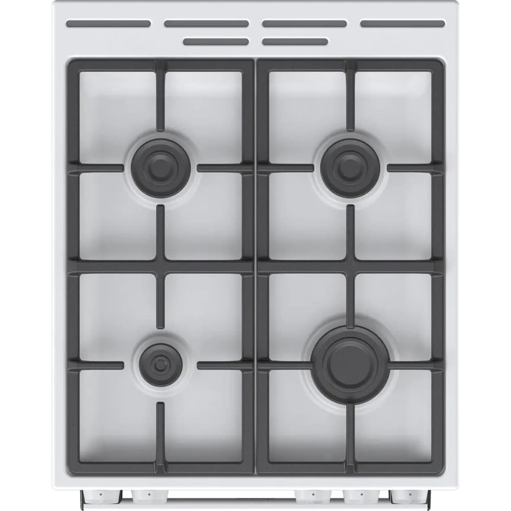 Aragaz GORENJE GG5A10WFFM, 4 arzatoare, Gaz, L 50 cm, alb
