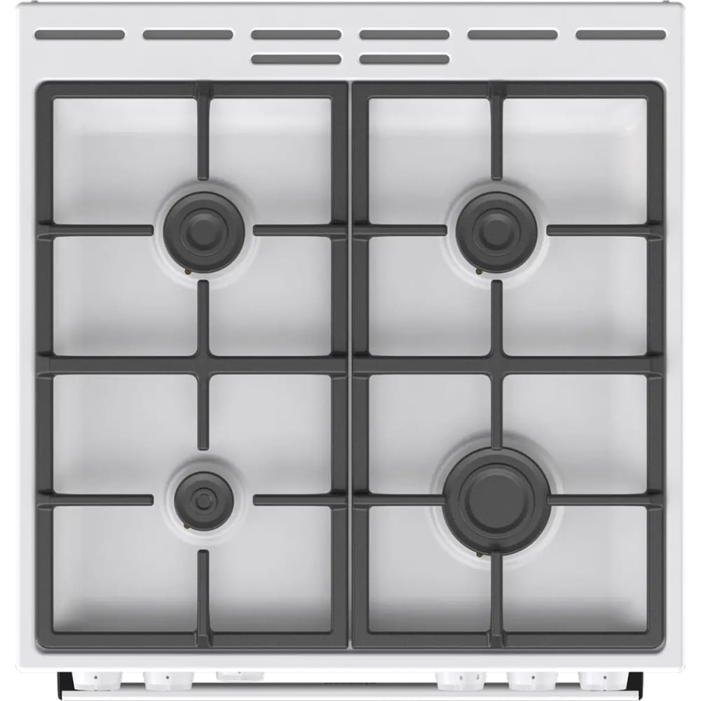 Aragaz GORENJE GG6A10WFFM, 4 arzatoare, Gaz, L 60 cm, alb