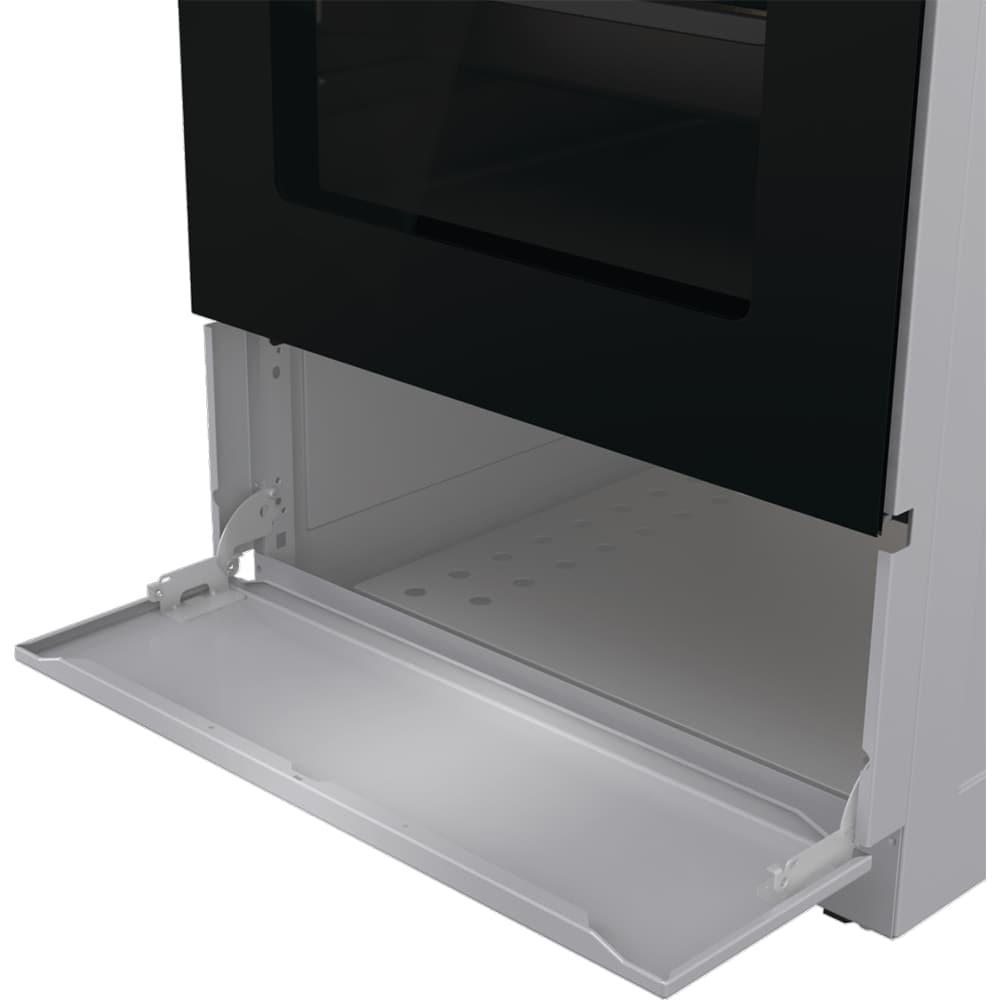 Aragaz GORENJE GK5A12SG, 4 arzatoare, Gaz + Electric, L 50 cm, gri