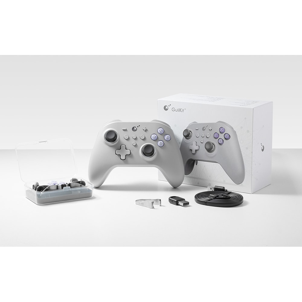 Controller Wireless GULIKIT KK3 Max, PC/Nintendo Switch, gri