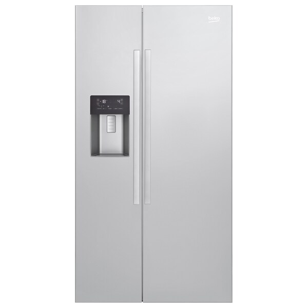 Side by Side BEKO GN162320X, 529 l, 182 cm, A+, usa inox antiamprenta