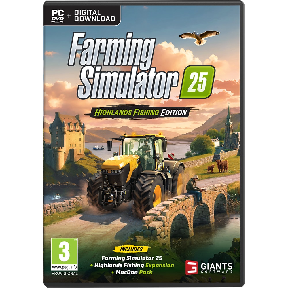 Joc Farming Simulator 25 Highlands Fishing Edition PC