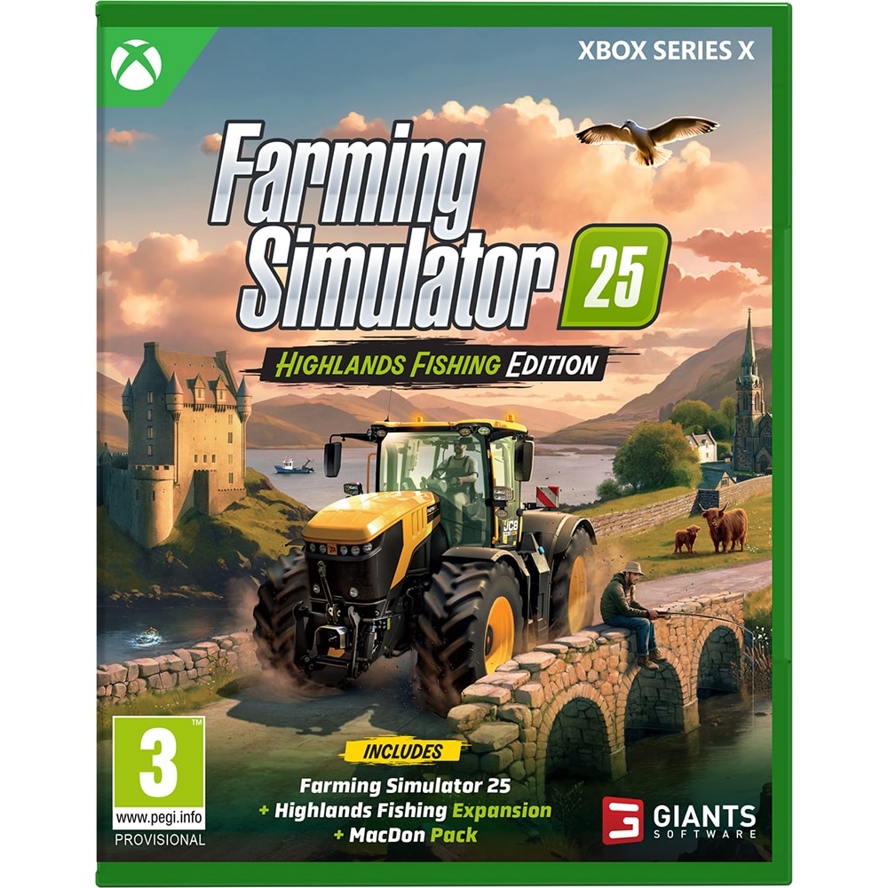 Joc Farming Simulator 25 Highlands Fishing Edition Xbox Series X