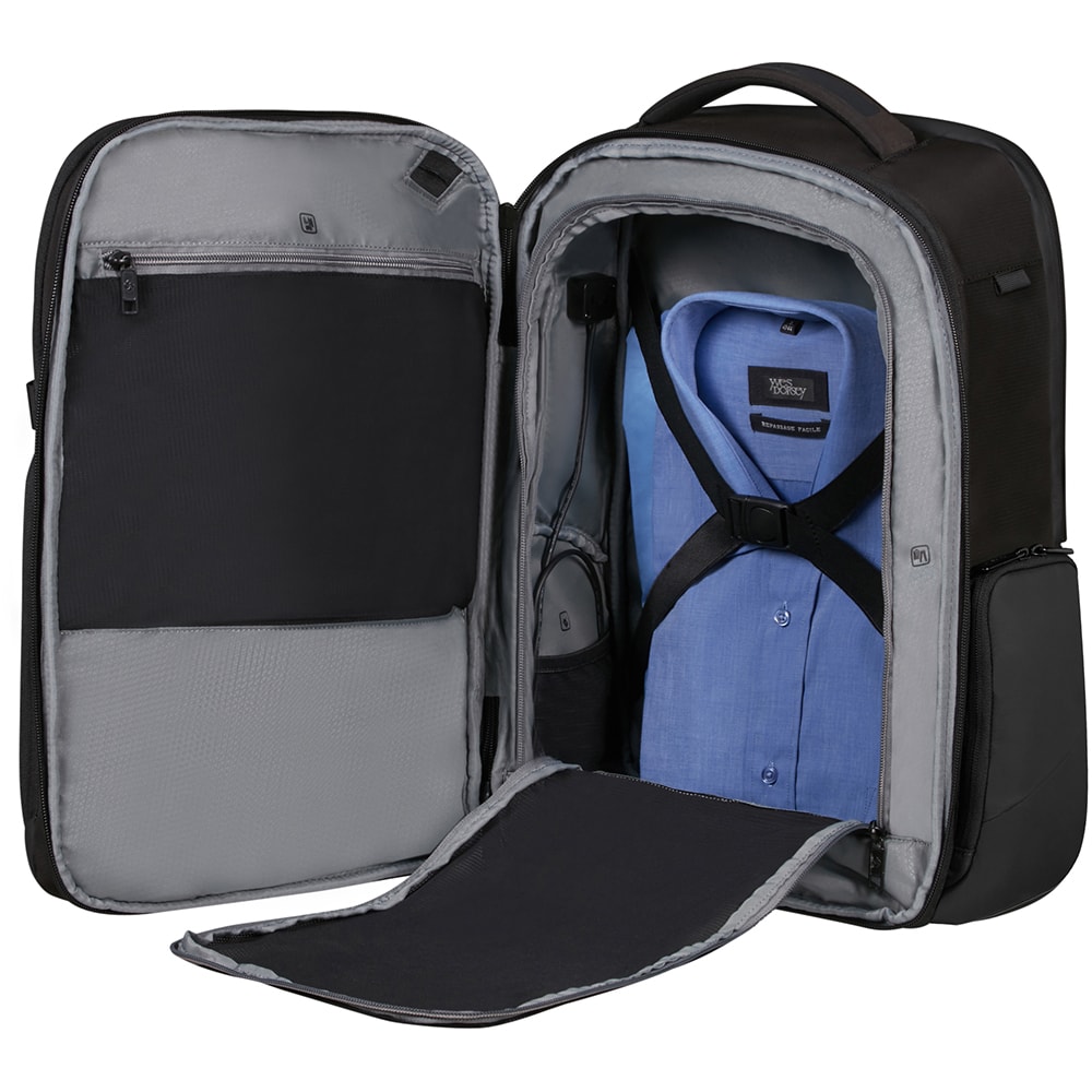 Rucsac laptop SAMSONITE Biz2go Overnight, 17.3", Negru