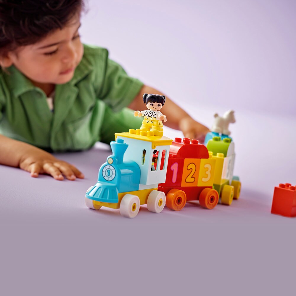 LEGO DUPLO: Trenul cu numere - invata sa numeri 10954, 1.5 ani+, 23 piese