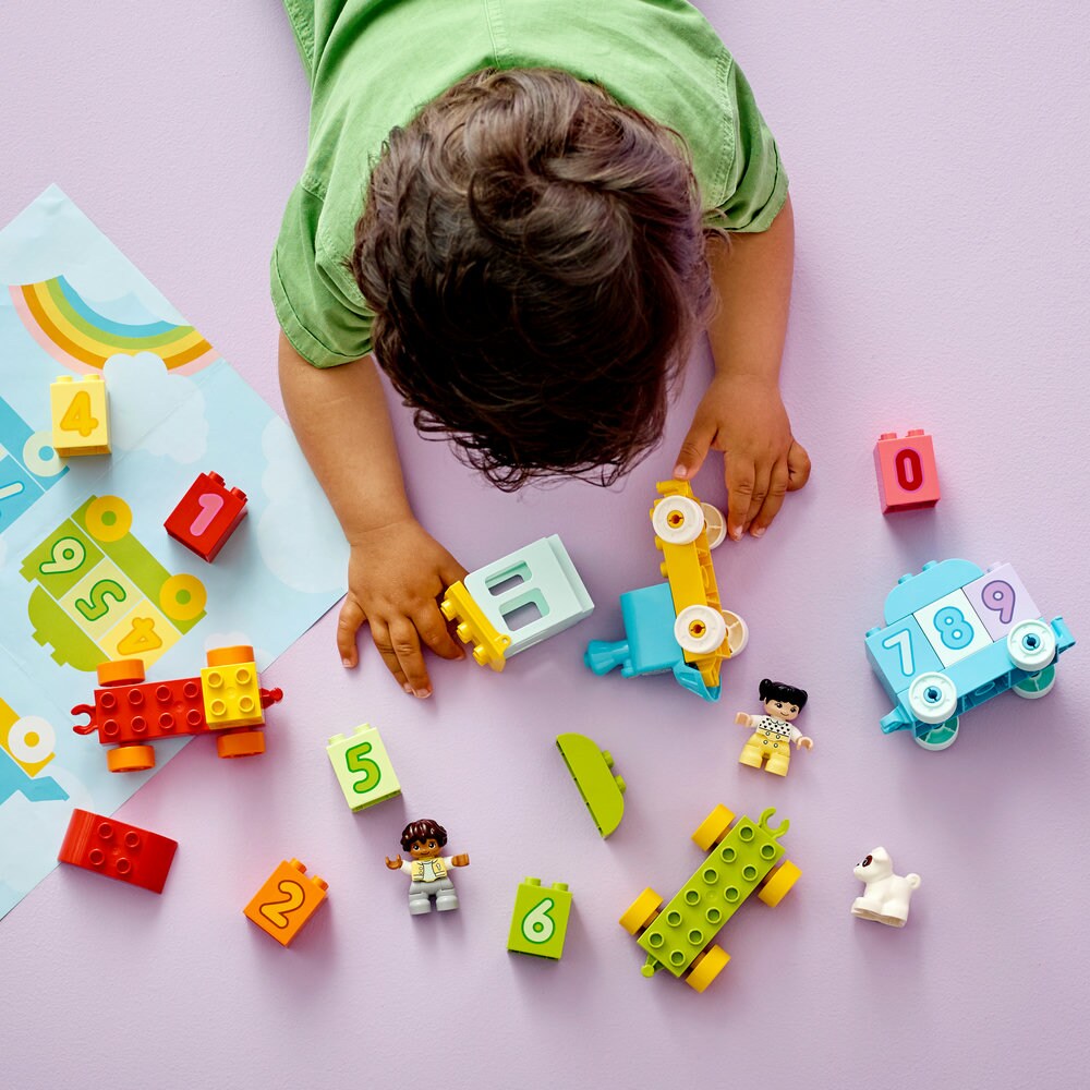 LEGO DUPLO: Trenul cu numere - invata sa numeri 10954, 1.5 ani+, 23 piese