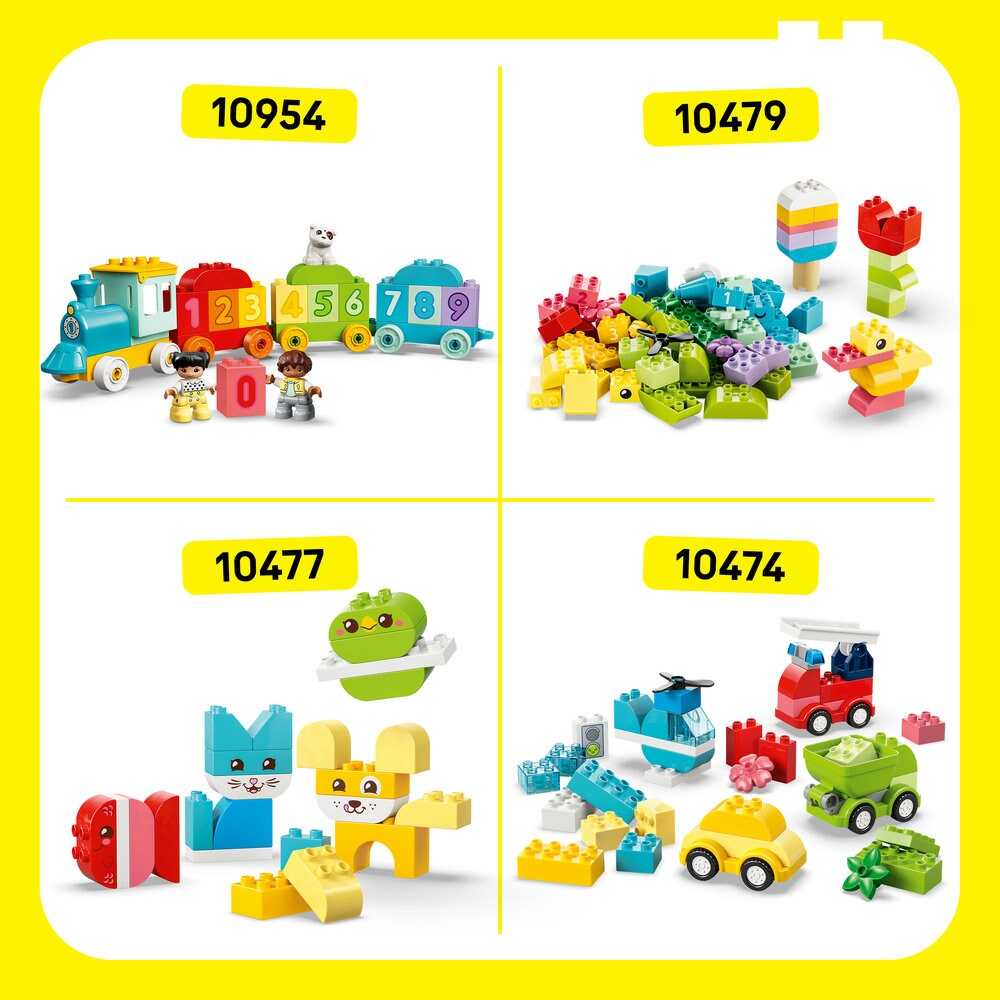 LEGO DUPLO: Trenul cu numere - invata sa numeri 10954, 1.5 ani+, 23 piese