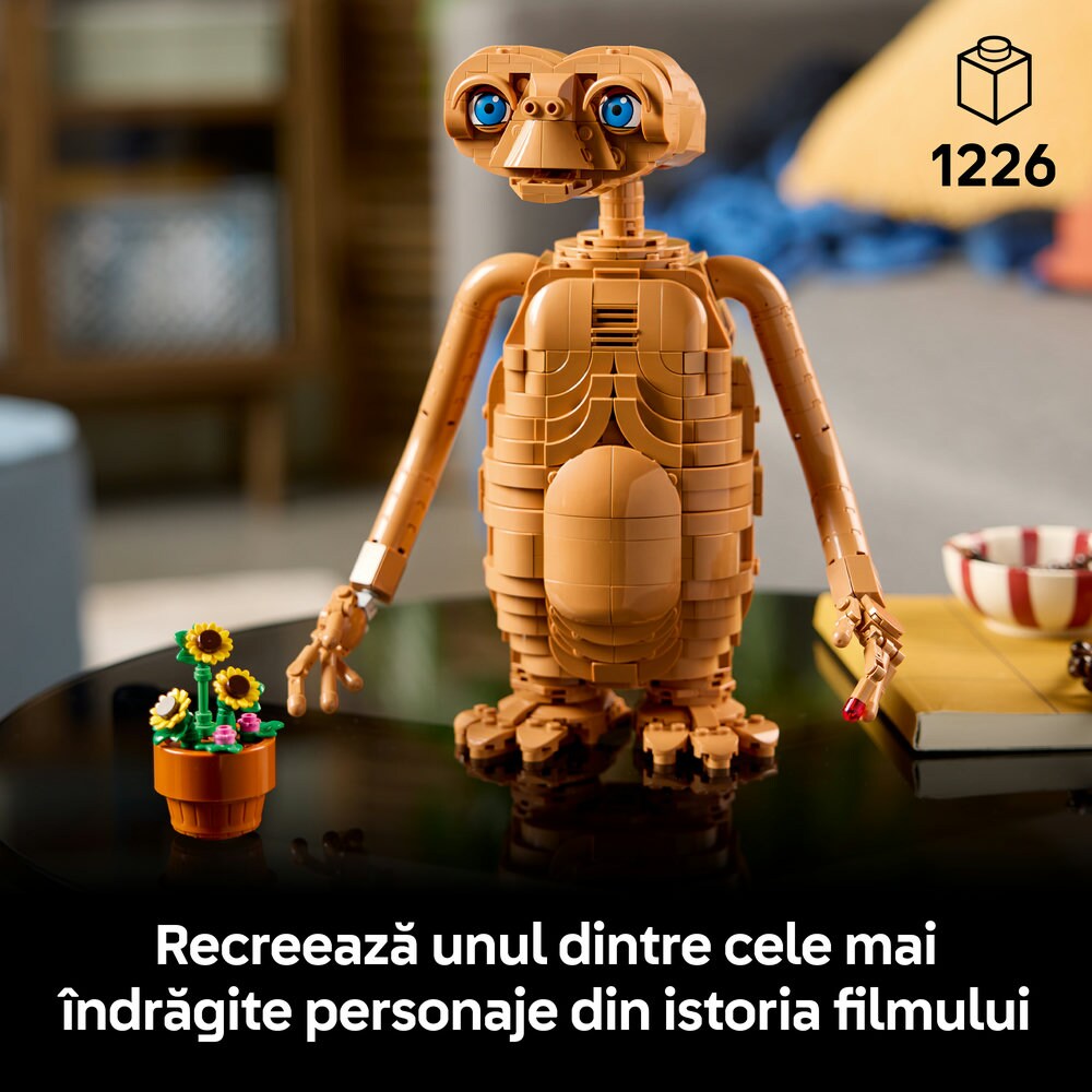 LEGO Ideas: E.T. the Extra-Terrestrial 21370, 18 ani+, 1226 piese