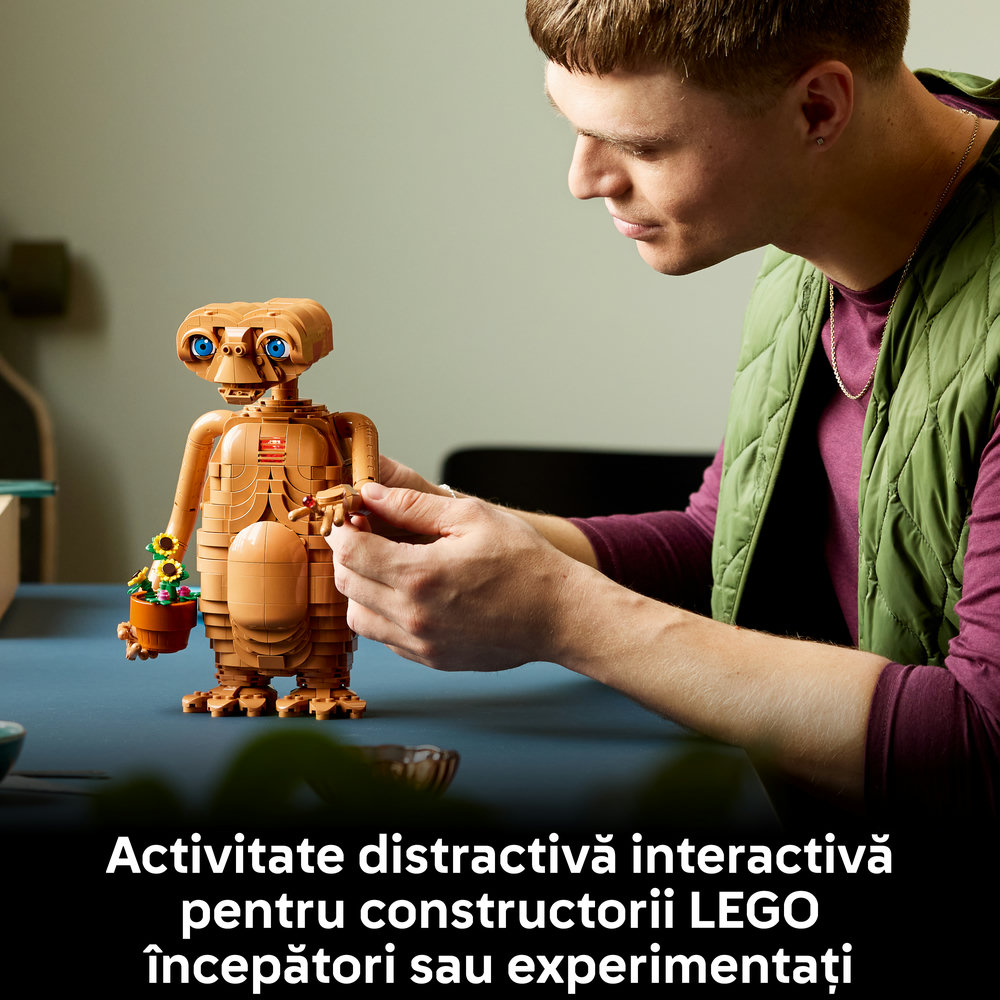 LEGO Ideas: E.T. the Extra-Terrestrial 21370, 18 ani+, 1226 piese
