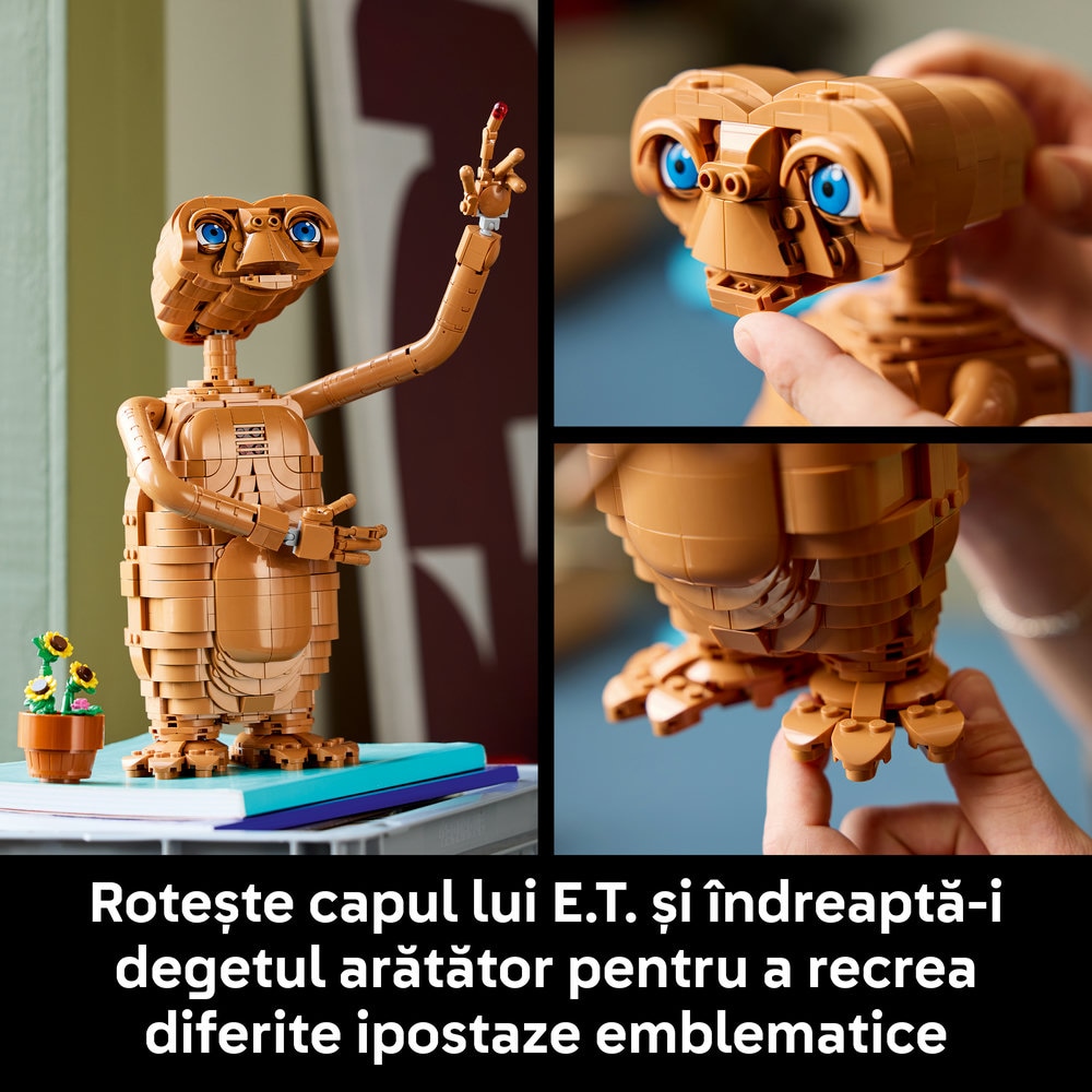 LEGO Ideas: E.T. the Extra-Terrestrial 21370, 18 ani+, 1226 piese