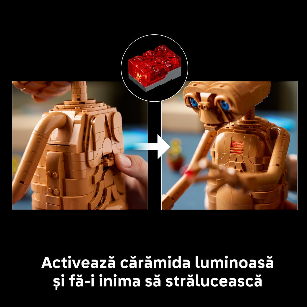 LEGO Ideas: E.T. the Extra-Terrestrial 21370, 18 ani+, 1226 piese