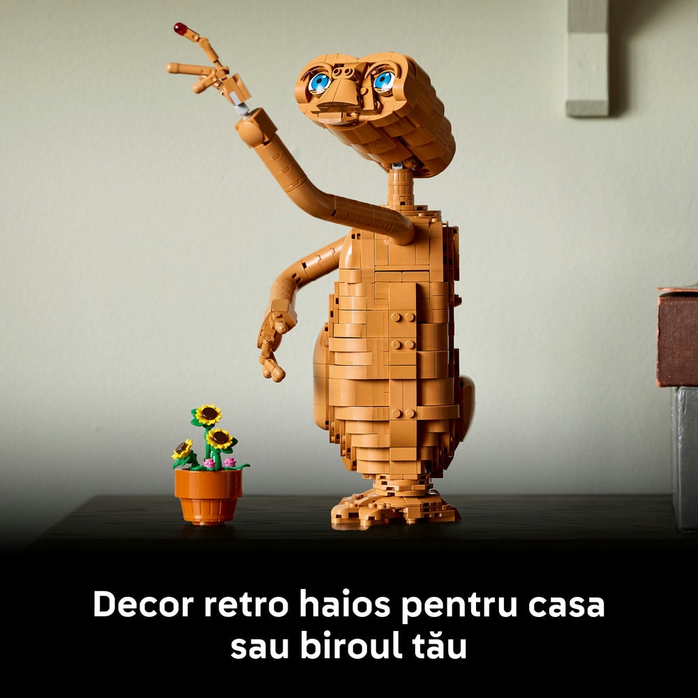 LEGO Ideas: E.T. the Extra-Terrestrial 21370, 18 ani+, 1226 piese