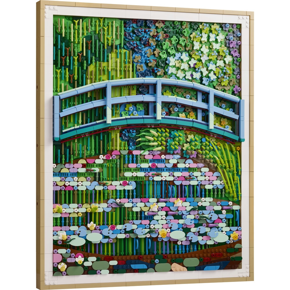 LEGO Art: Claude Monet - Pod peste lac cu nuferi 31220, 18 ani+, 3179 piese