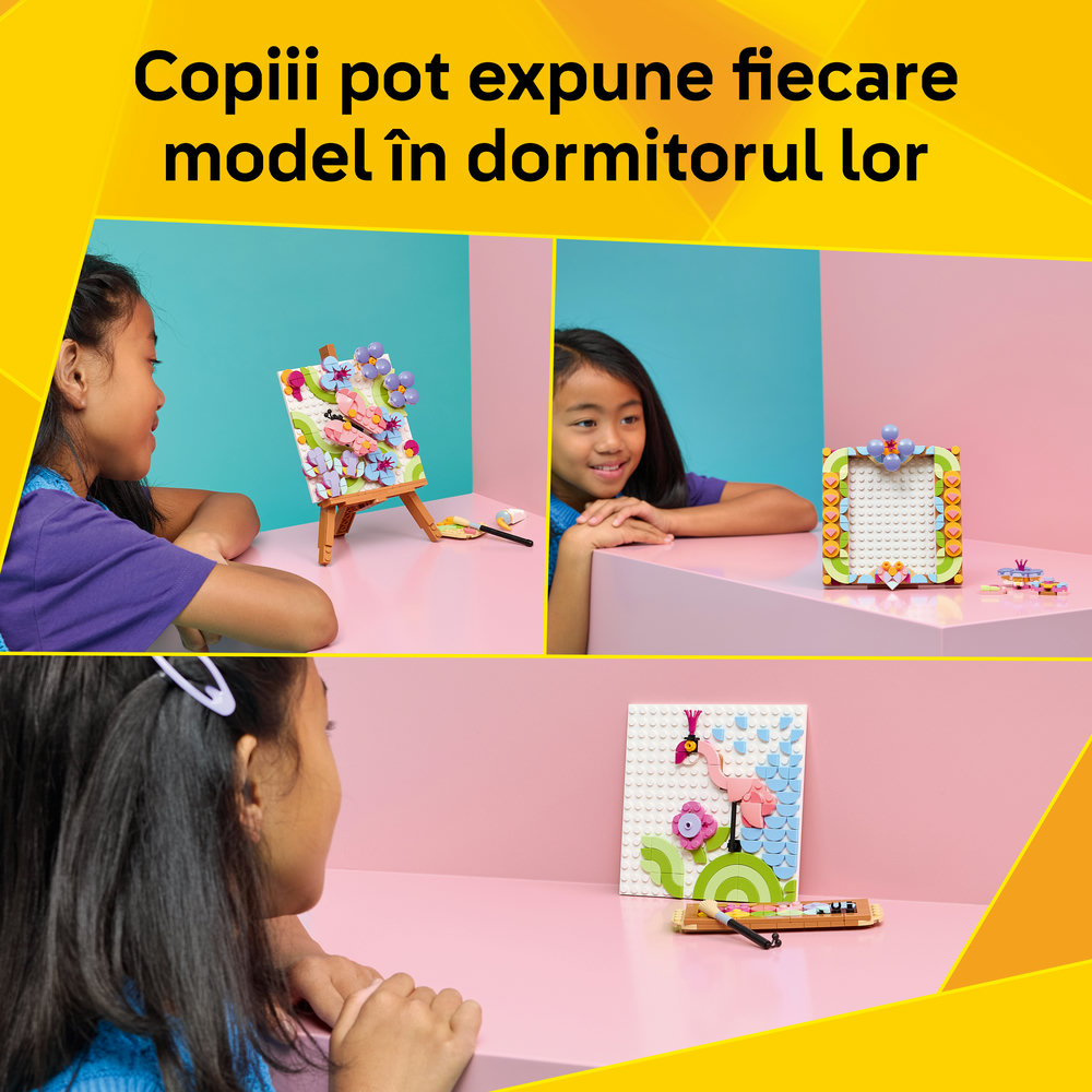 LEGO Creator: Tablou decorativ cu arta florala 31390, 8 ani+, 348 piese