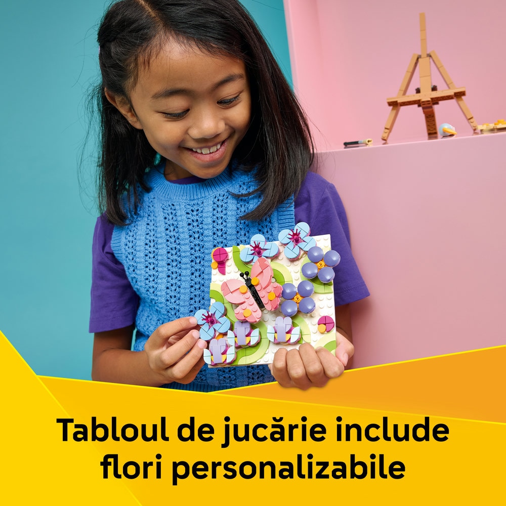 LEGO Creator: Tablou decorativ cu arta florala 31390, 8 ani+, 348 piese
