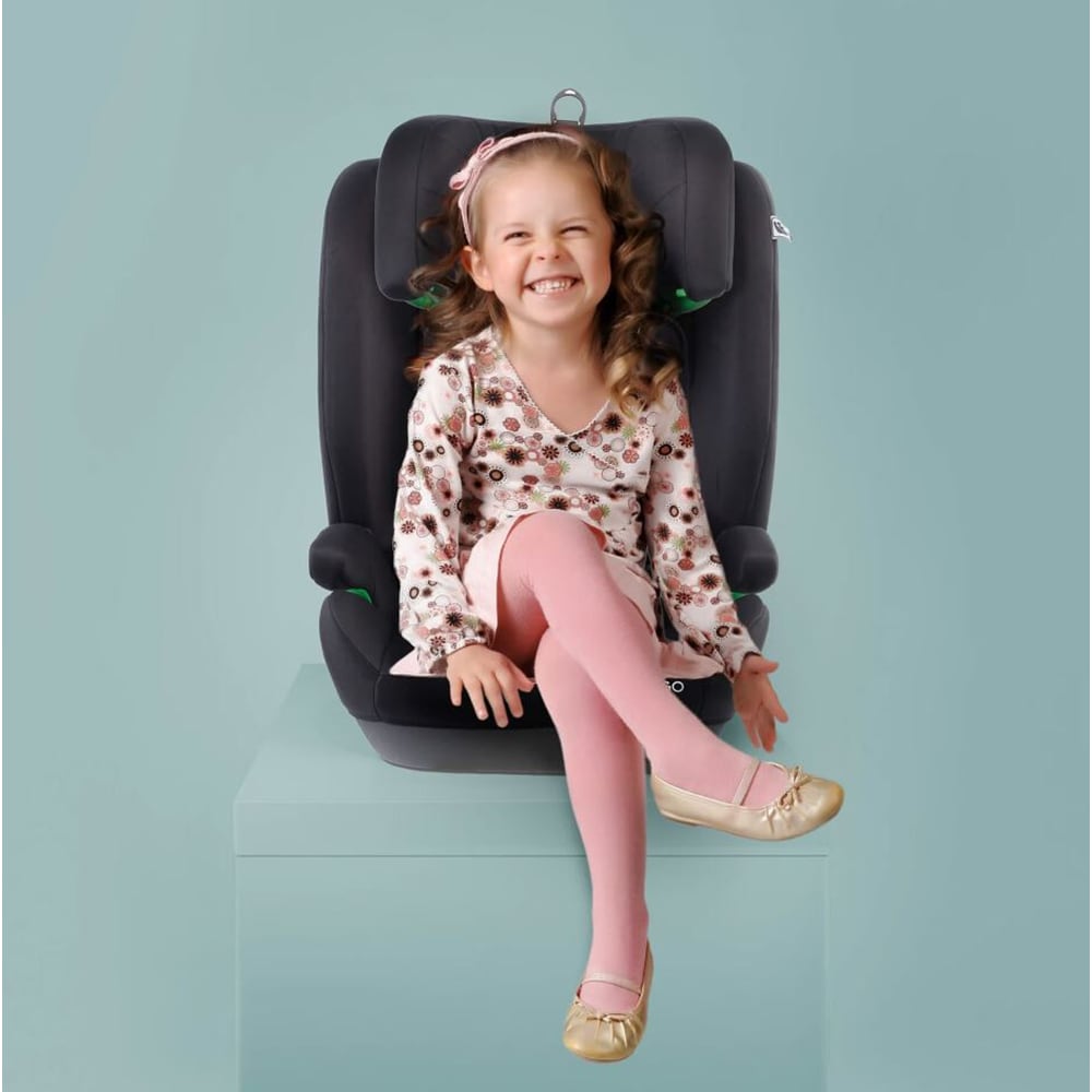 Scaun auto BABYGO SafeChild2 BGO3852, 5 puncte, 15-36kg, R129, gri inchis-negru
